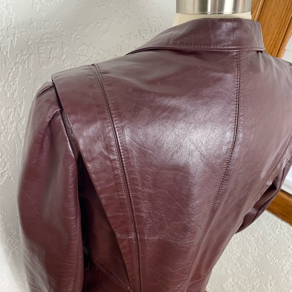 *SOLD*VTG Berman’s | Leather Jacket - Picture 4 of 16